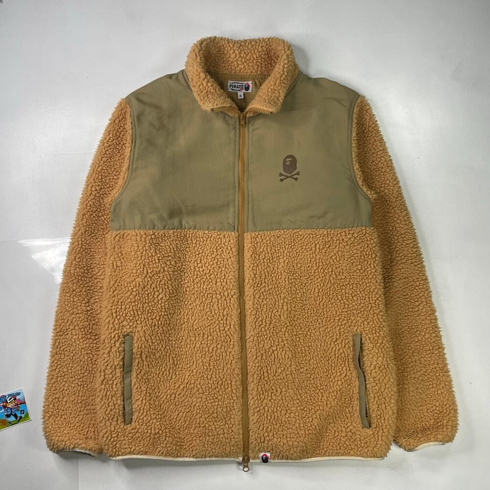 BAPE Pirate Store Fleece Jacket Size XL